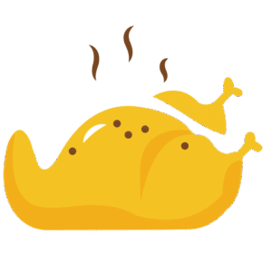 roast chicken svgrepo com